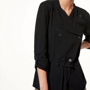 Aritzia Babaton Hamelin Jacket Black Size Small
